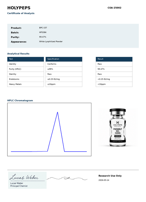 BPC-157 100MG - Ultimate Healing Enhancement